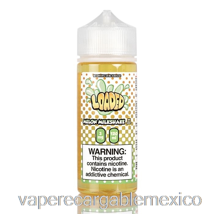 Batido De Melón Vape Recargable - E-líquido Cargado - Vapores Despiadados - 120ml 3mg